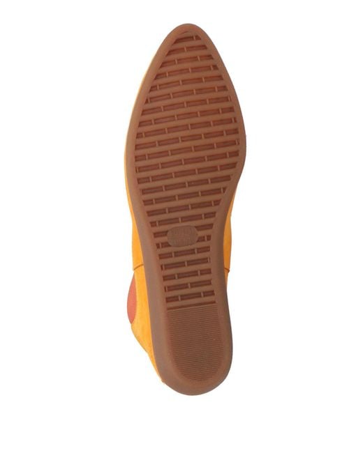 The Flexx Orange Ankle Boots