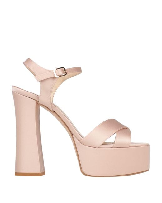 Islo Isabella Lorusso Pink Sandals Textile Fibers