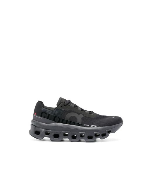 Sneakers On Shoes de color Black
