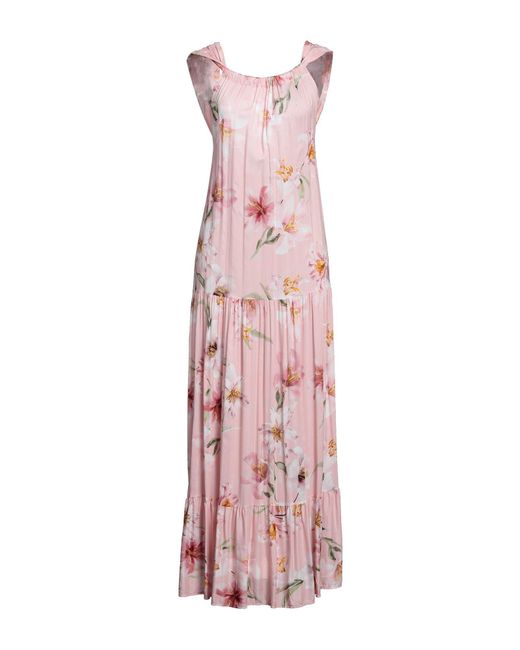 Rinascimento Pink Long Dress