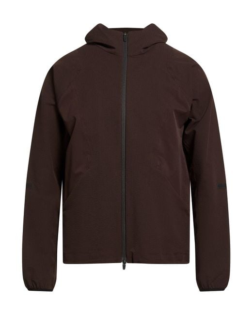Herno Brown Jacket Polyester for men