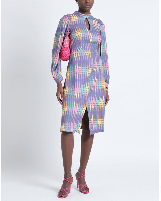 Robe midi Closet en coloris Blue