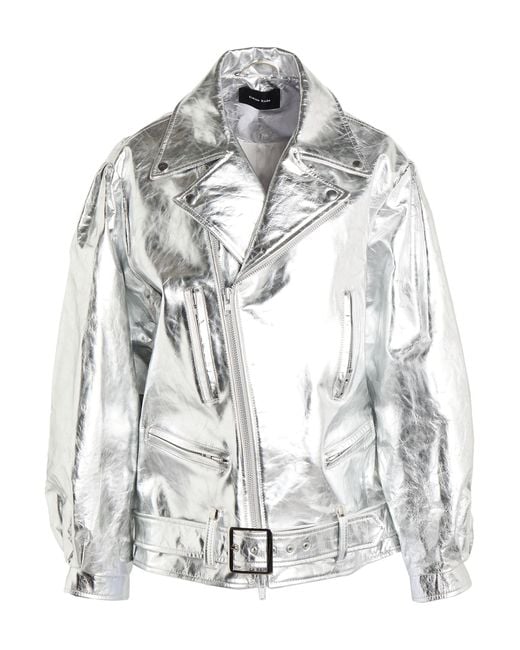 Simone Rocha White Jacket Lambskin