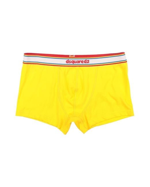 DSquared² Yellow Boxer for men