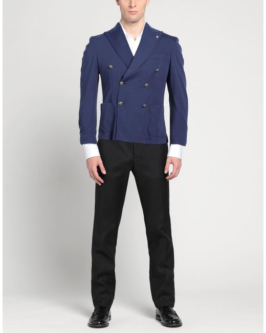Bharnaba Blue Blazers for men