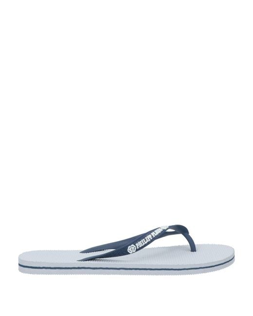 Philipp Plein White Thong Sandal for men