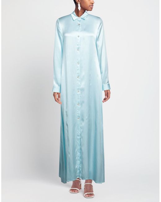 Muse Silk Maxi Shirtdress