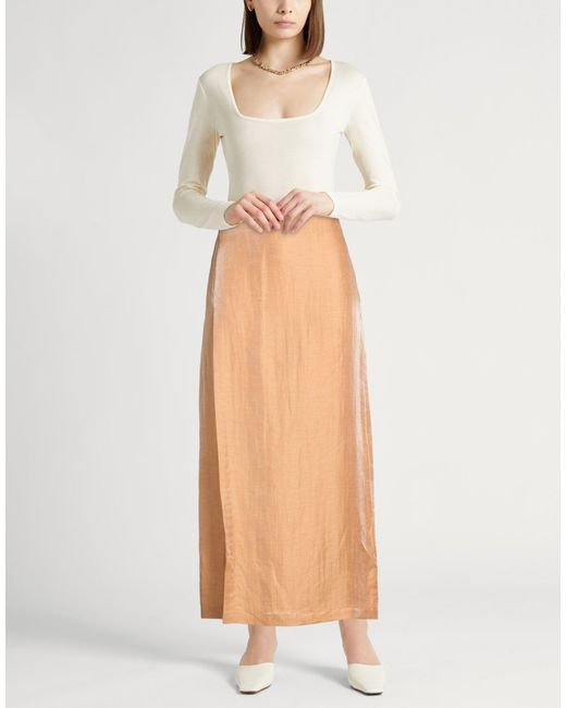 Alysi Natural Maxi Skirts