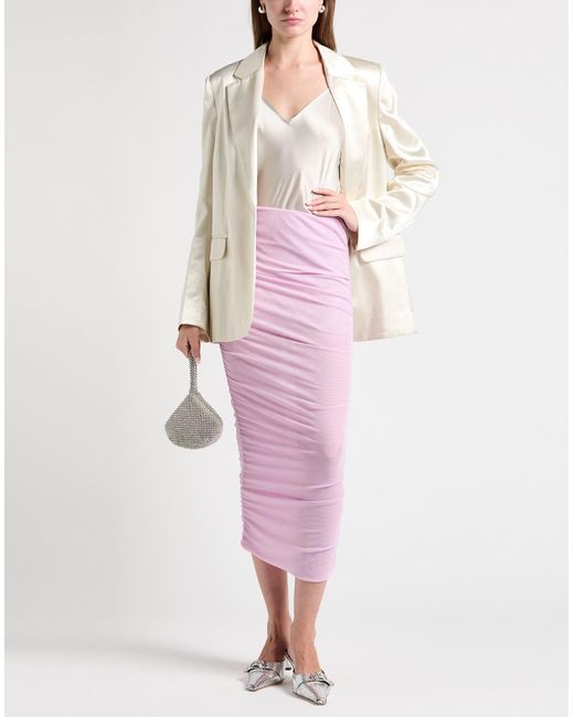 Patrizia Pepe Pink Midi Skirt