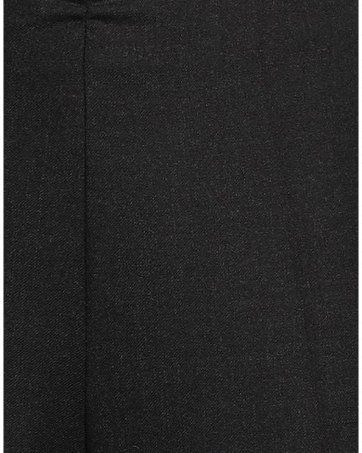 Clips Black Charcoal Pants Virgin Wool, Elastane