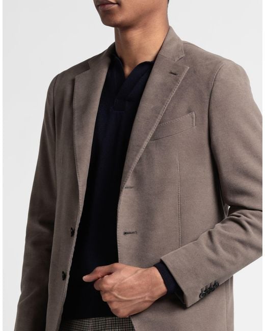 Caruso Brown Blazer for men