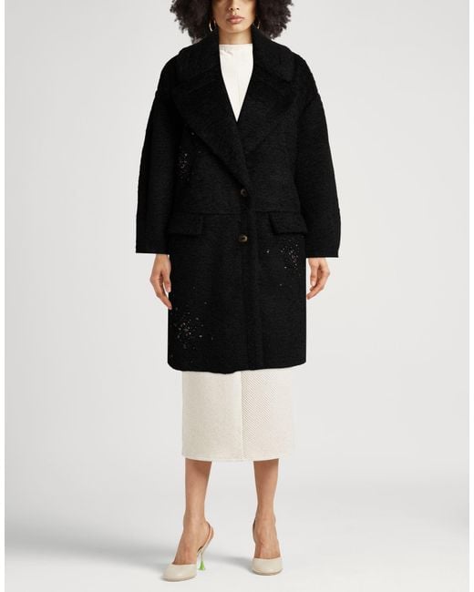 DES_PHEMMES Black Shearling & Teddy