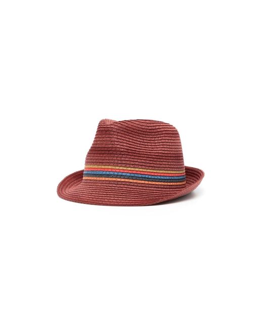 Sombrero Paul Smith de hombre de color Red