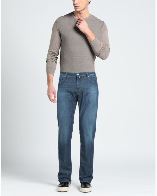 Jacob Cohen Blue Jeans Cotton, Viscose, Polyester, Elastane for men