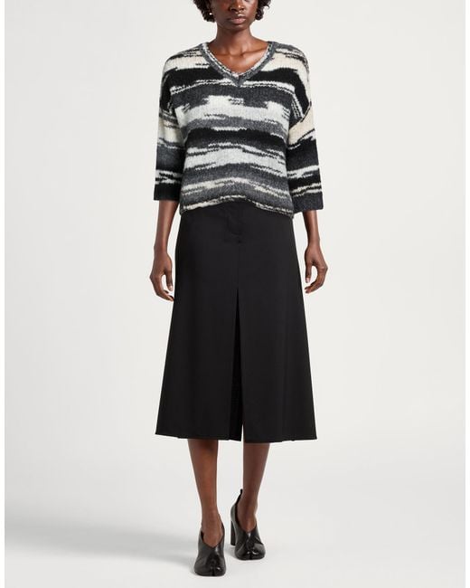 Kangra Black Sweater Wool, Acrylic, Alpaca Wool, Polyamide