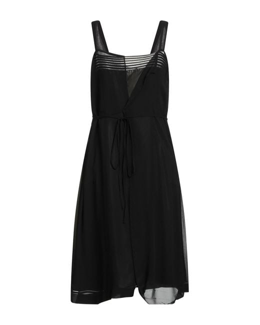 Vestido Midi Maison Margiela de color Black