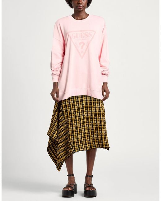 Sudadera Guess de color Pink