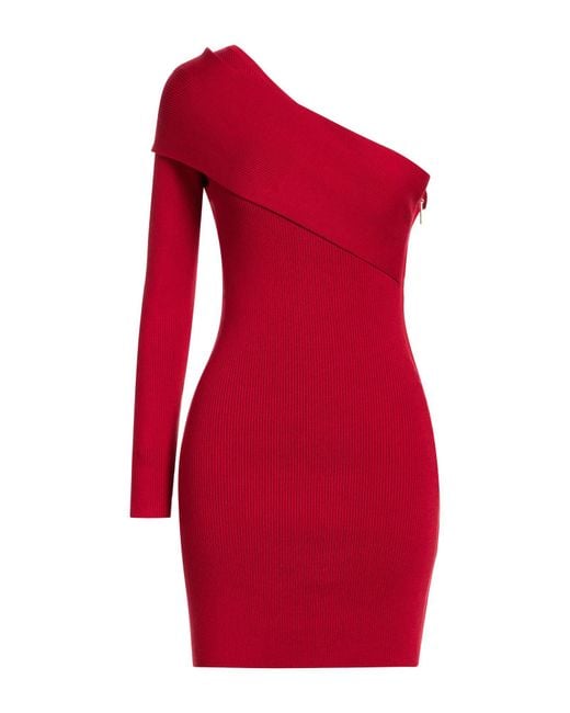 Elisabetta Franchi Red Mini Dress