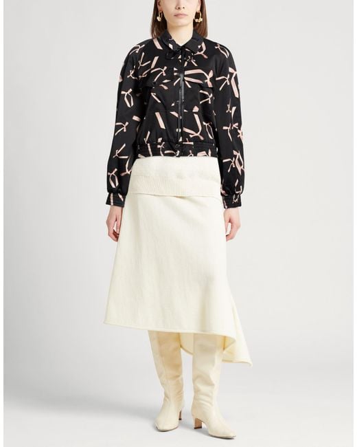 Pinko Black Jacket Viscose, Elastane, Polyester, Polypropylene
