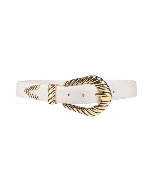 Alberta Ferretti Metallic Gürtel
