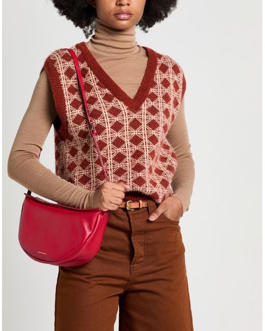 Mansur Gavriel Red Cross-Body Bags