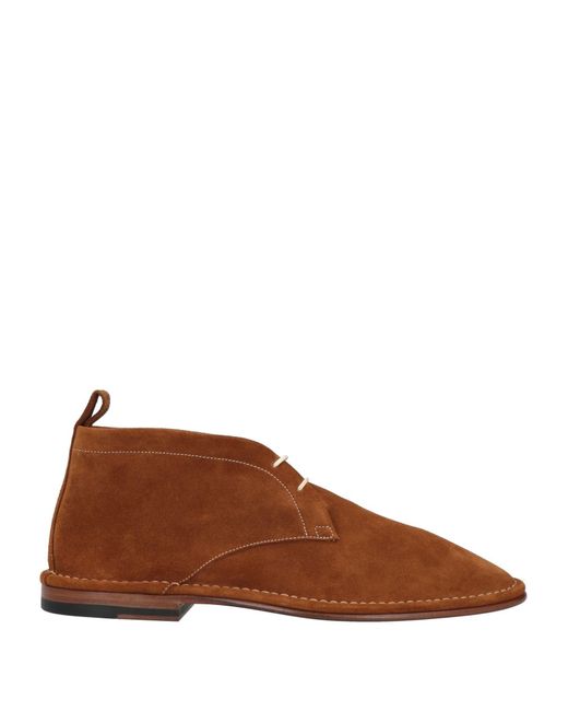 Pierre Hardy Brown Ankle Boots for men