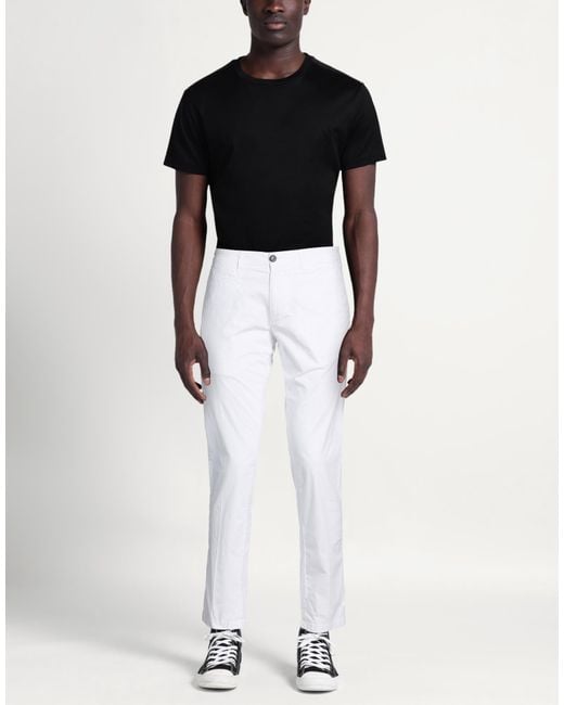 40weft White Pants for men