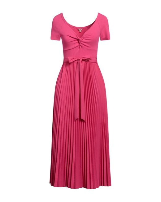 Guess Pink Midi Dress