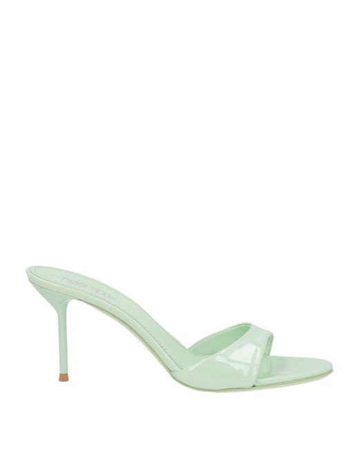 Paris Texas Green Sandals