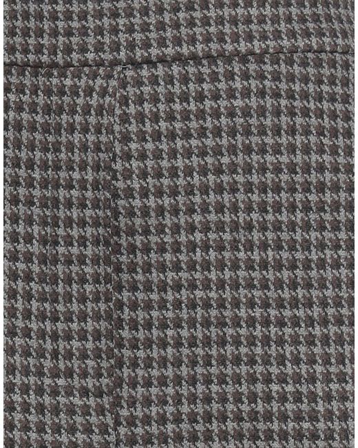 EMMA & GAIA Gray Pants Polyester, Cotton, Polyamide, Elastane