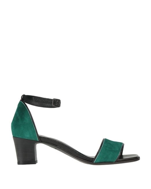 Pantanetti Green Sandals