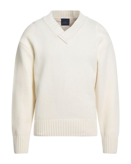 Paul & Shark White Sweaters for men