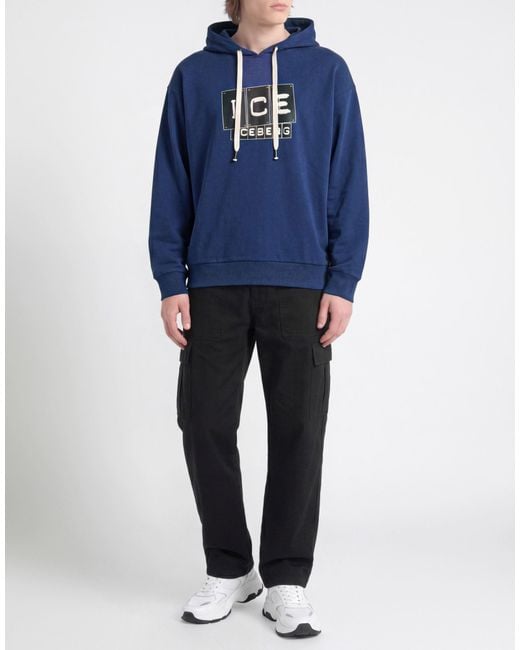 Ice Iceberg Blue Sweatshirts for men