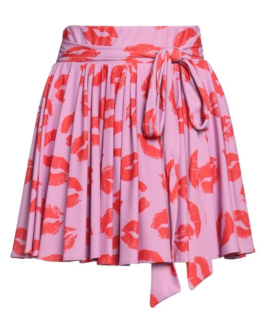 Aniye By Red Mini Skirt Polyester, Elastane