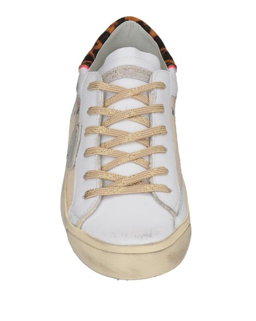 Philippe Model White Trainers