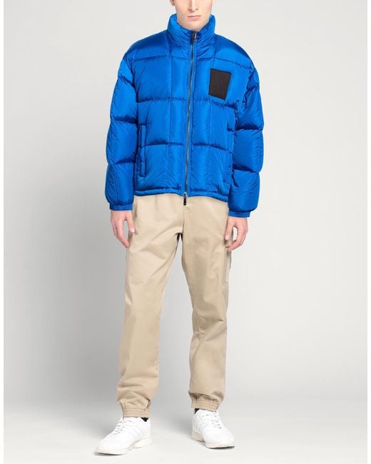 ARMANI EXCHANGE Blue Puffer Polyamide for men