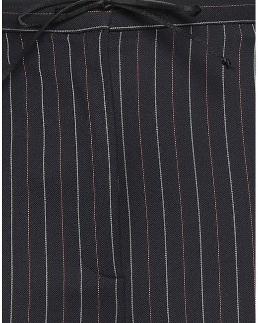 Pinko Blue Pants Polyester, Wool, Viscose, Elastane