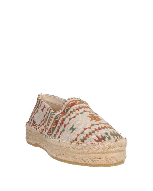 Virreina Natural Khaki Espadrilles Textile Fibers