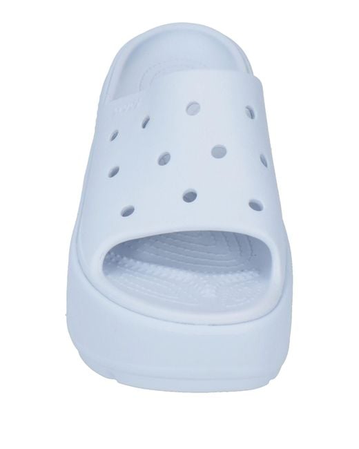 CROCSTM Blue Sandals Rubber