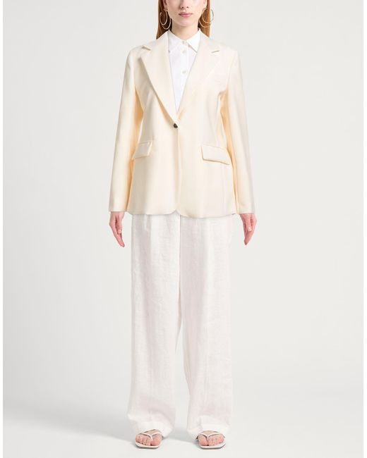 Weekend by Maxmara Natural Blazer Virgin Wool