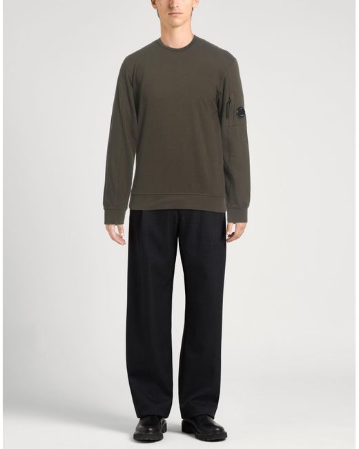 C P Company Green Sweatshirt for men