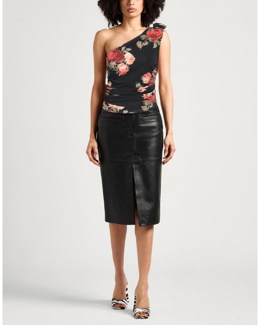 Magda Butrym Black Top Viscose, Elastane