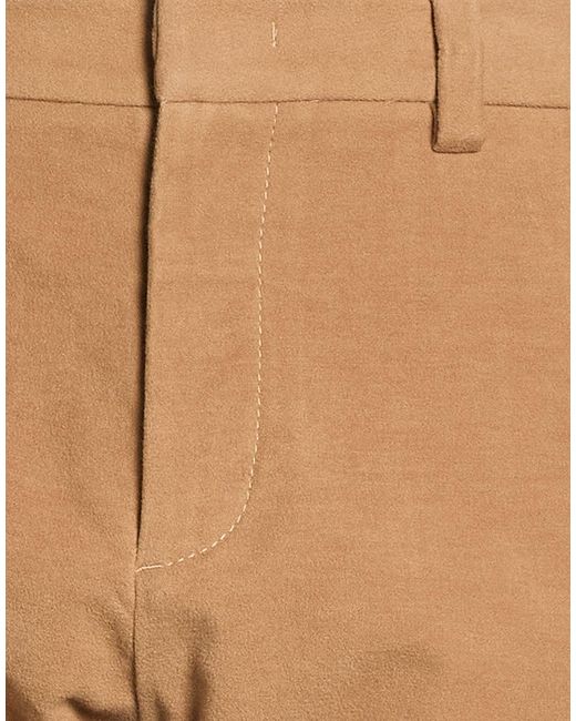 Iceberg Natural Camel Pants Cotton, Elastane for men