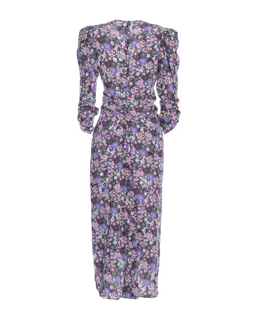Robe longue Isabel Marant en coloris Purple