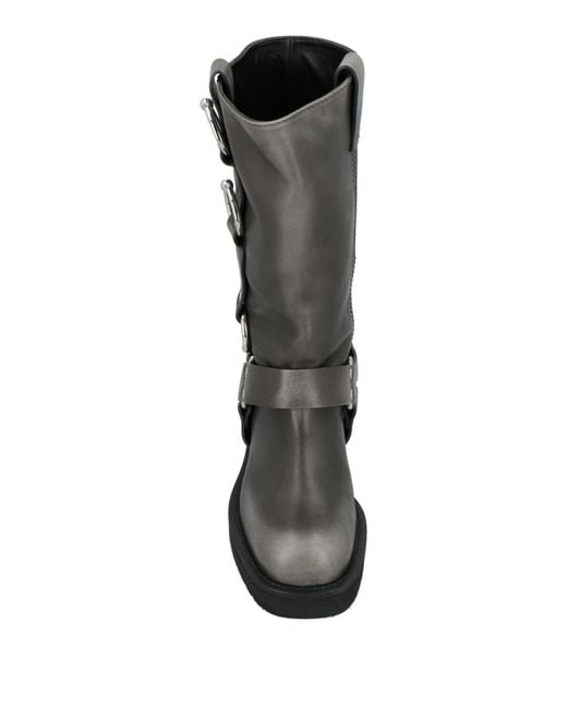 3Juin Black Boot Leather