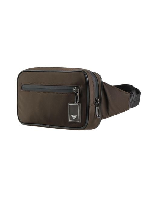 Emporio Armani Brown Belt Bag for men
