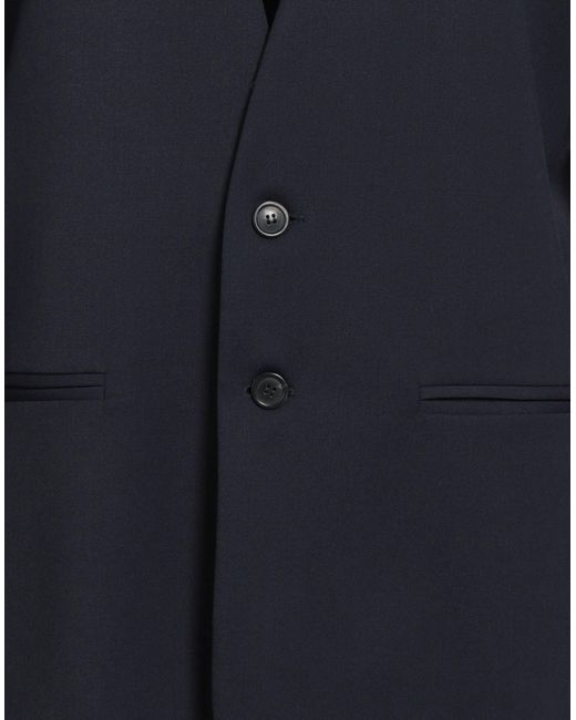 Grifoni Blue Blazer Polyester, Virgin Wool, Elastane for men