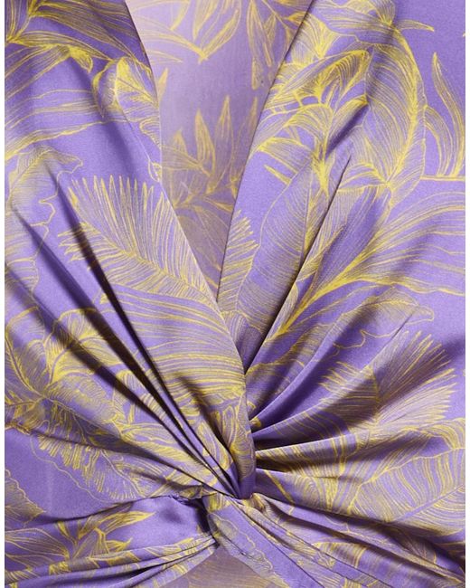 SIMONA CORSELLINI Purple Top Polyester