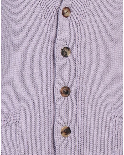 Lardini Strickjacke in Purple für Herren