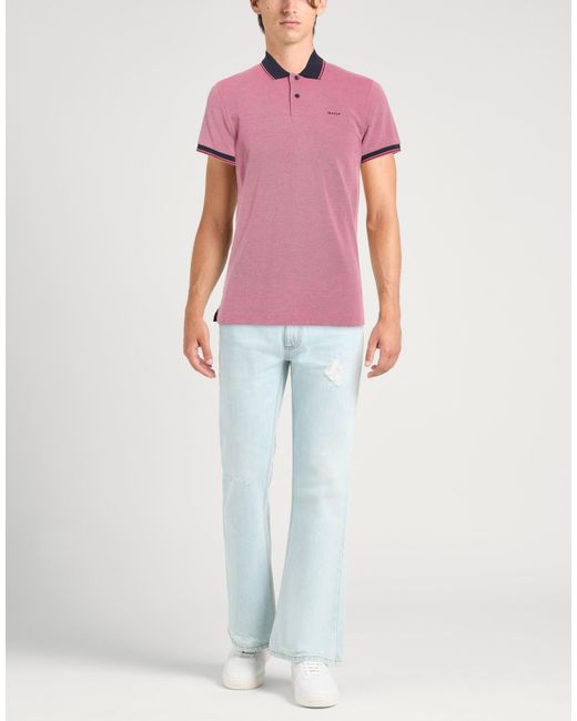 Polo Gant de hombre de color Pink